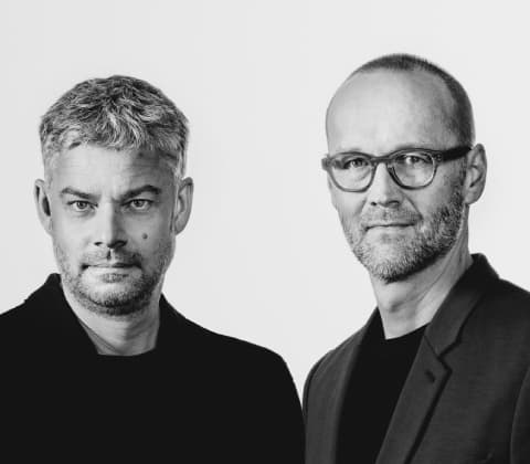 A portrait of Markus Jehs and Jürgen Laub