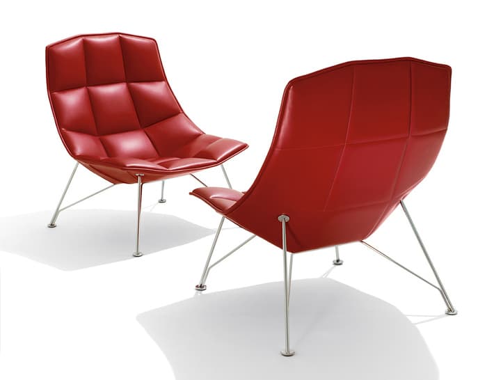 jehs+laub wire lounge chair