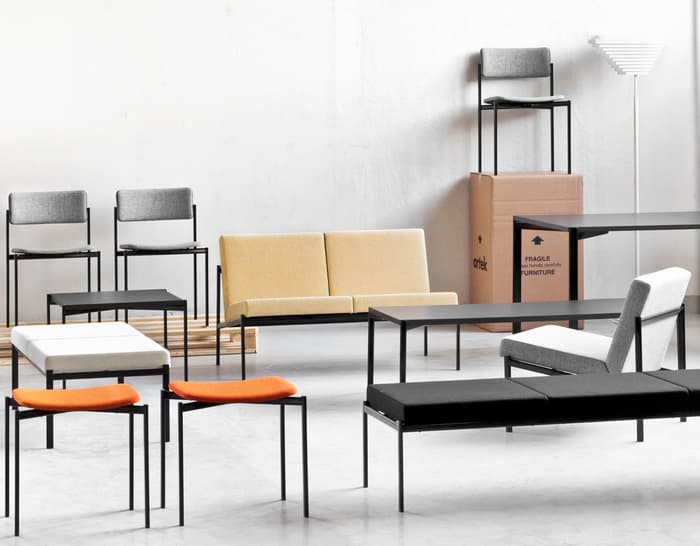 kiki 3-seater bench