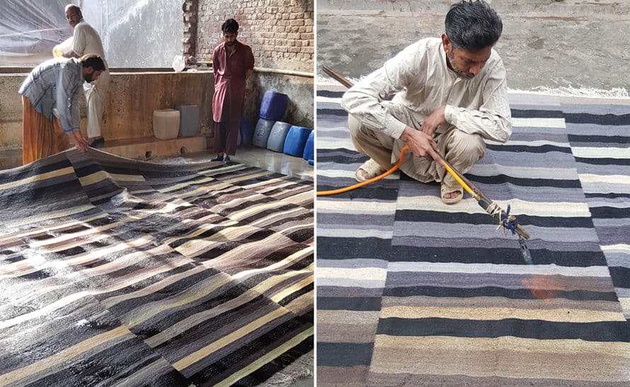lattice rug