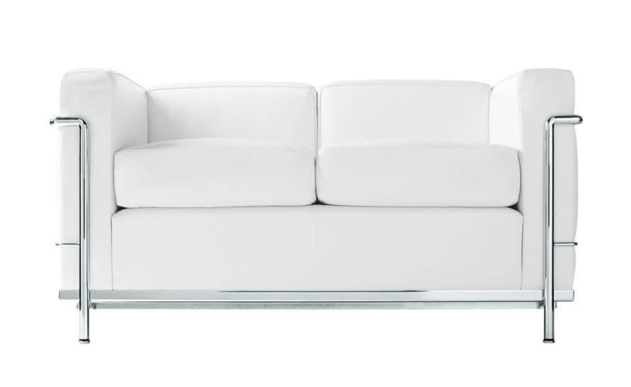 le corbusier lc2 two seat sofa