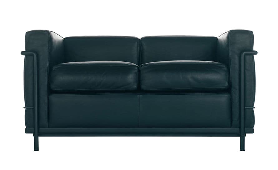 le corbusier lc2 two seat sofa