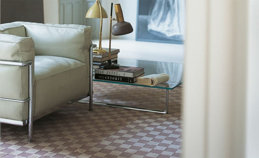le corbusier lc3 armchair with down cushions