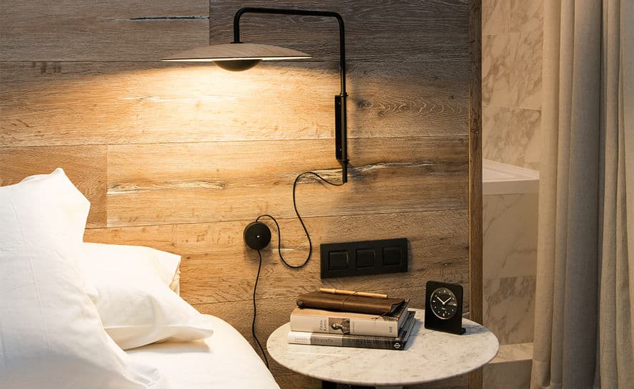 led-ginger wall lamp