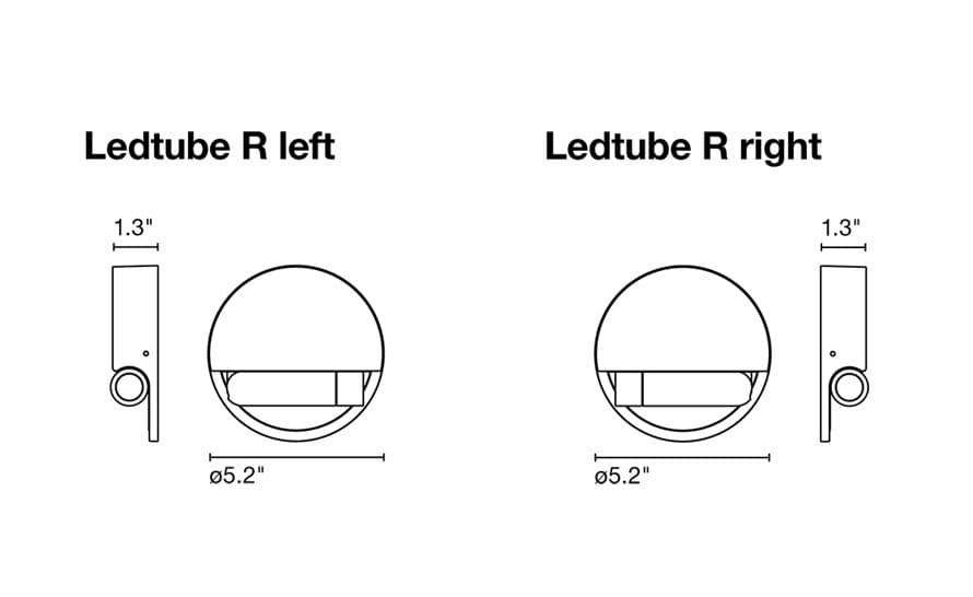 ledtube r wall lamp