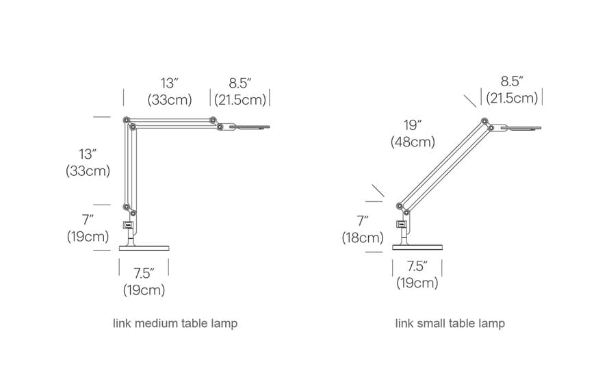 link led table lamp