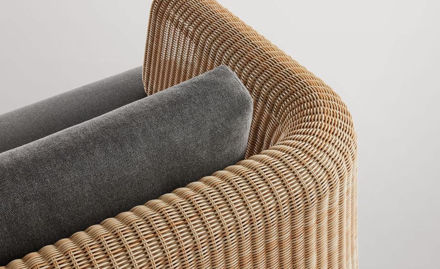 Loophole Outdoor 2 Seat Sofa