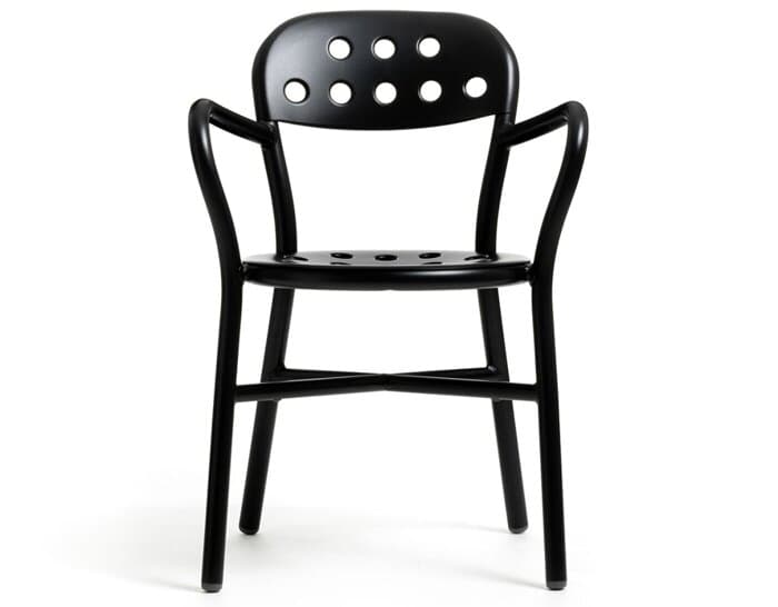 Pipe Stacking Chair with arms