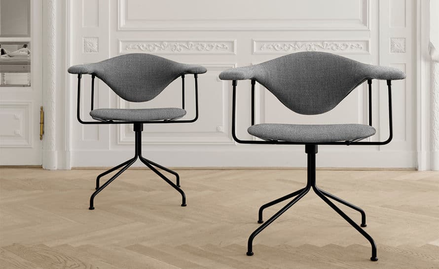 masculo swivel base chair