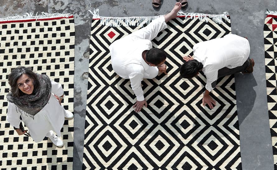 melange pattern 1 rug