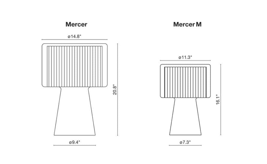 mercer table lamp