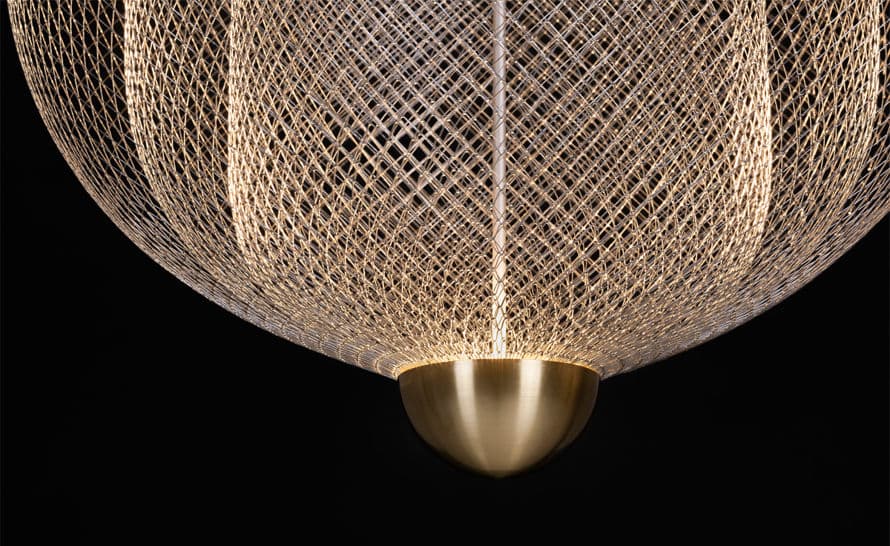 meshmatics chandelier small