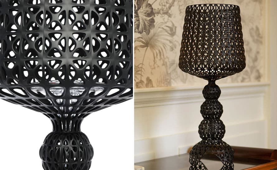 mini kabuki table lamp