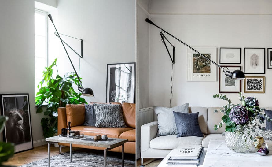 model 265 wall light