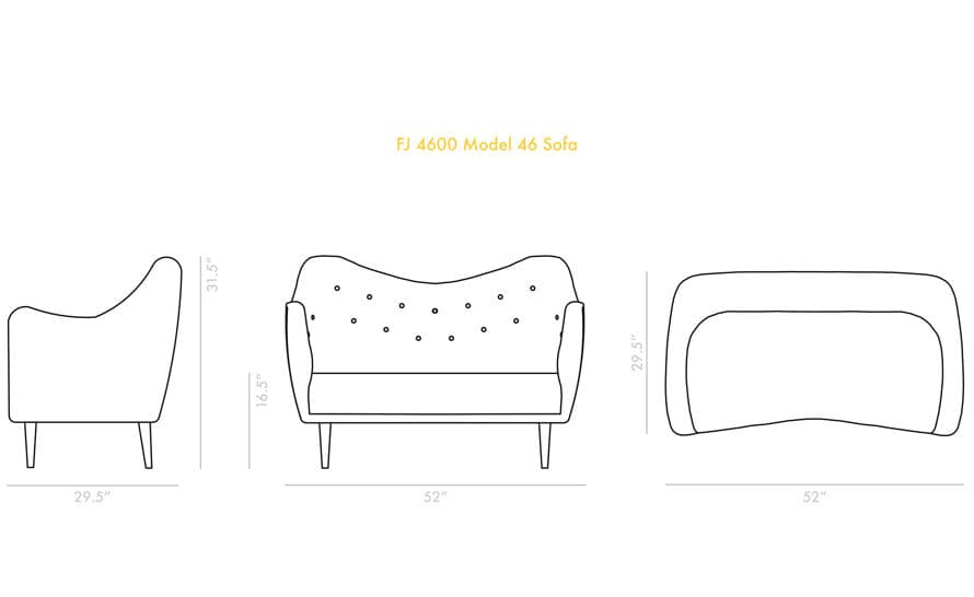Model 46 Sofa