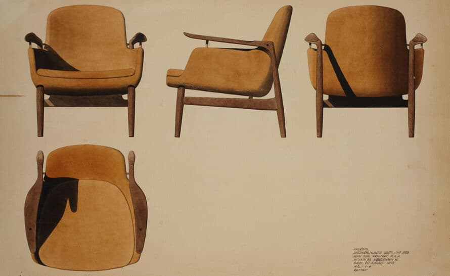 Model 53 Chair with Cushion