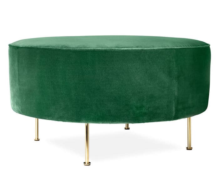 modern line large pouf