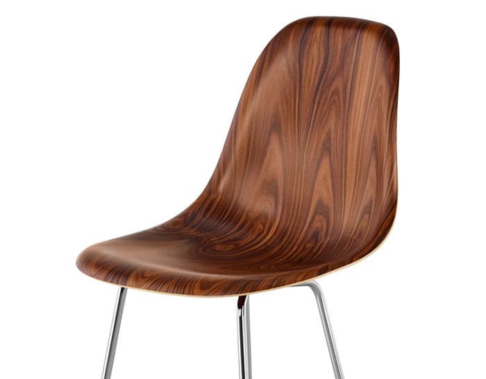 eames&reg; molded wood stool