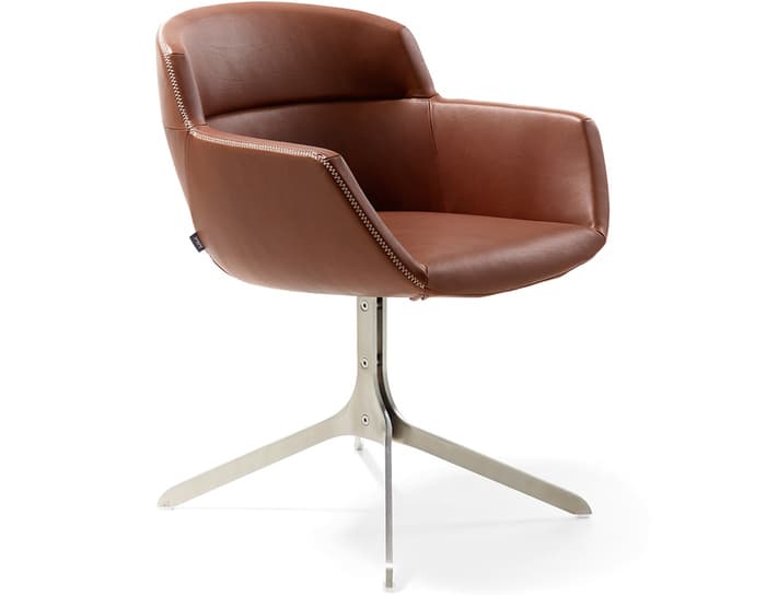mood star base strip frame chair