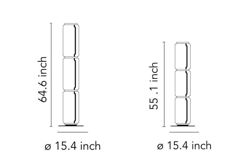 noctambule f3 floor lamp