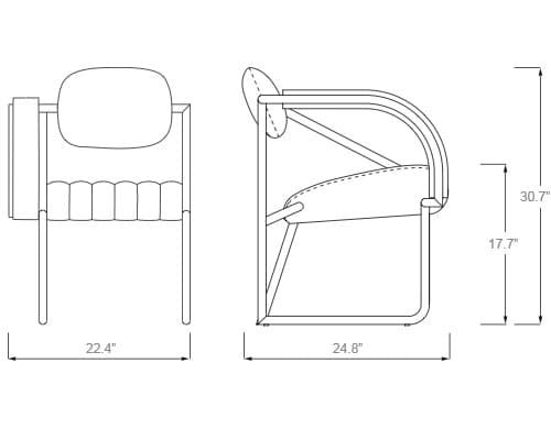 non conformist lounge chair