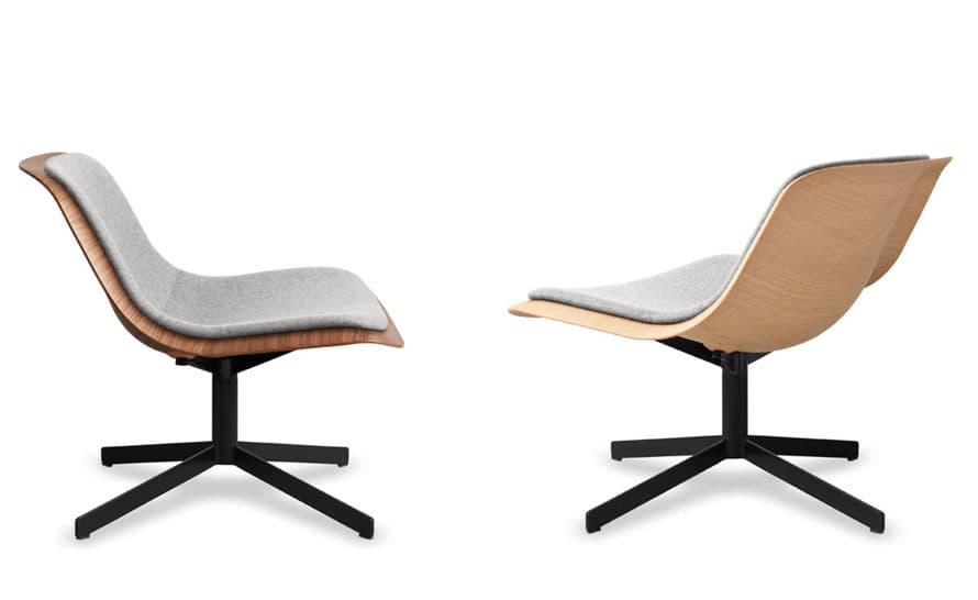 nonesuch swivel upholstered lounge chair