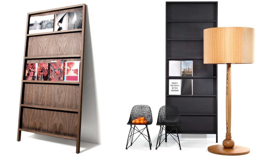 oblique shelf