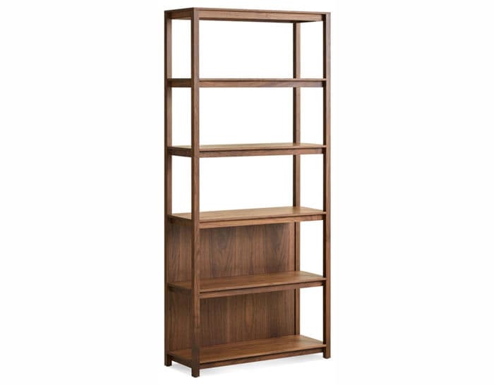 open plan tall bookcase
