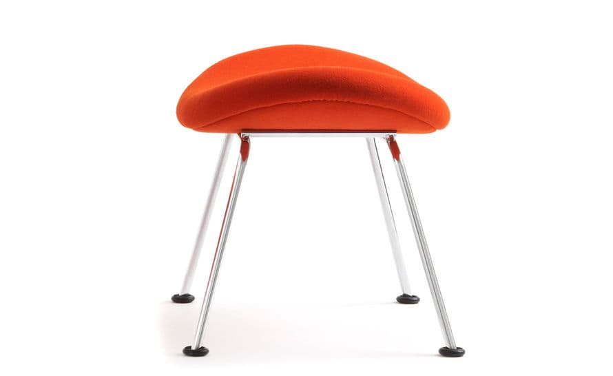 orange slice ottoman