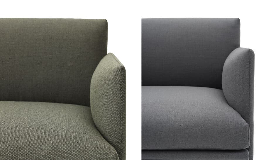 outline corner sofa