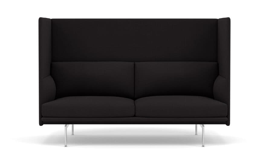 outline highback sofa 2 seater