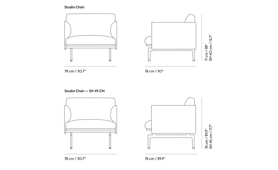 outine studio chair