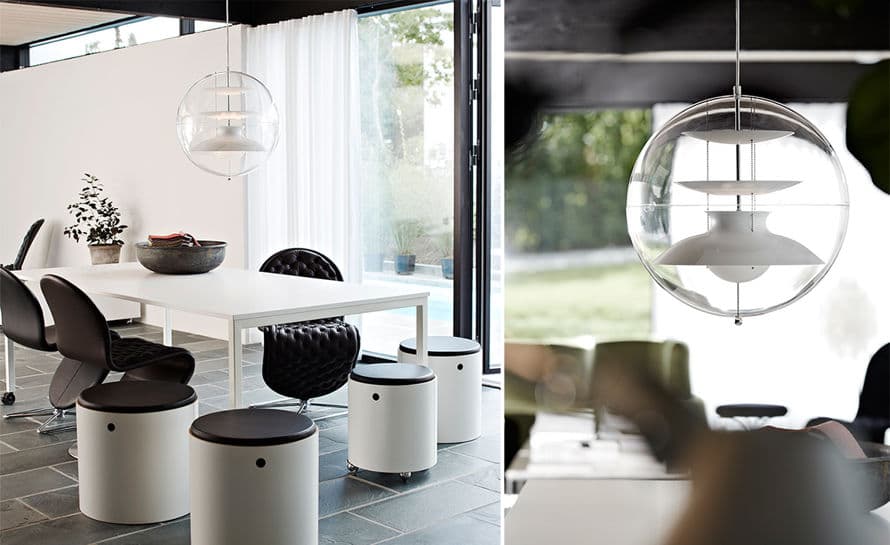 verner panton panto pendant lamp