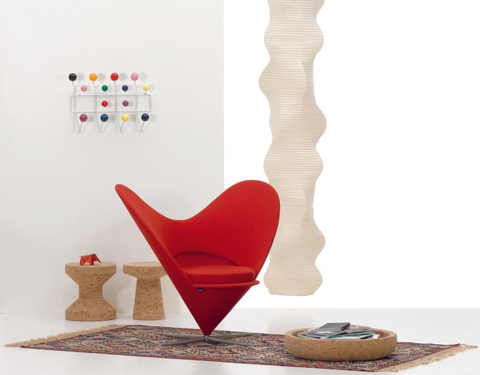 verner panton heart cone chair