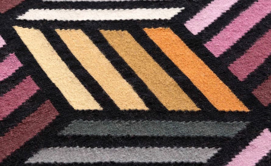parquet hexagon rug