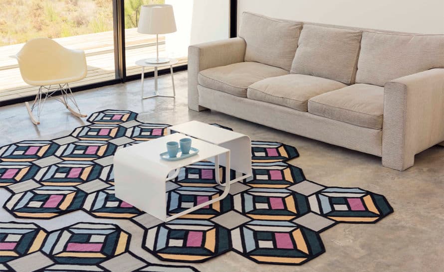 parquet tetragon rug