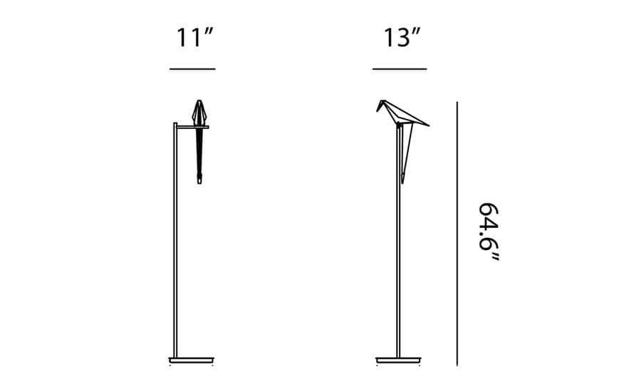 perch floor lamp
