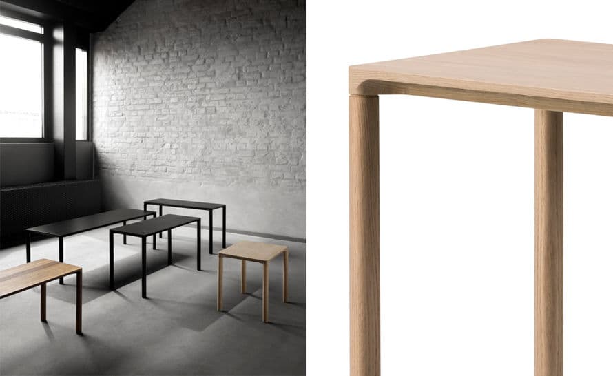 piloti rectangular table