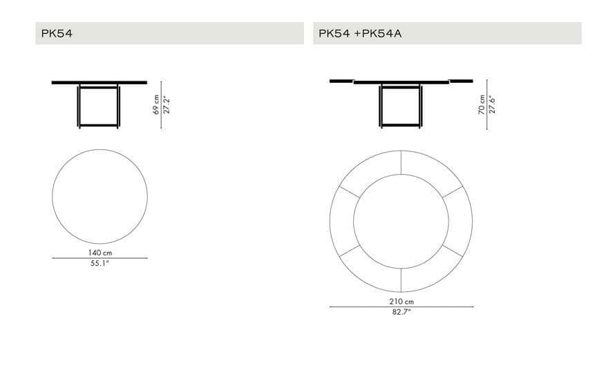 poul kjaerholm pk54™ table