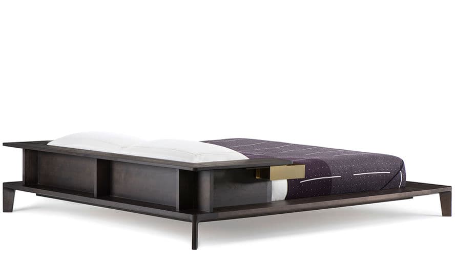 platform queen bed 758aq