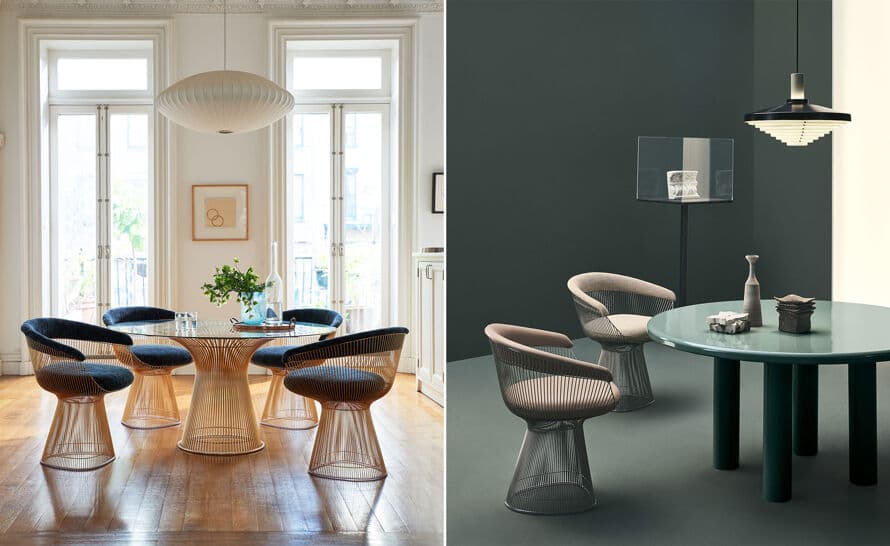 platner arm chair