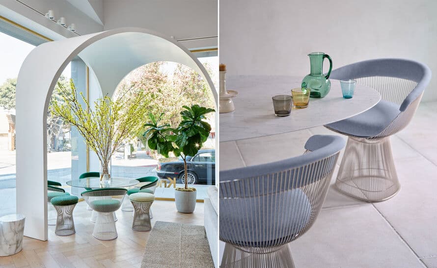 platner arm chair