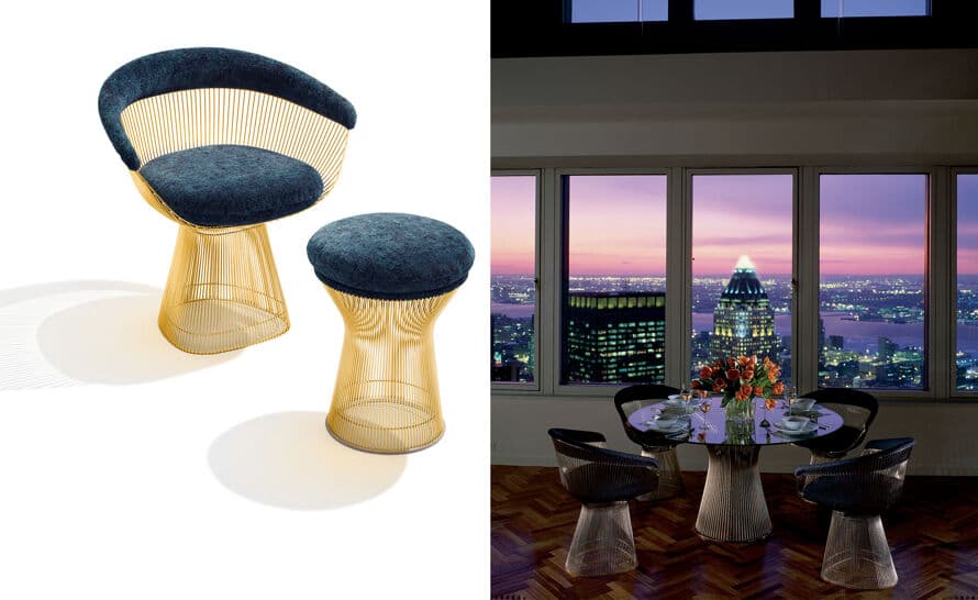 platner arm chair
