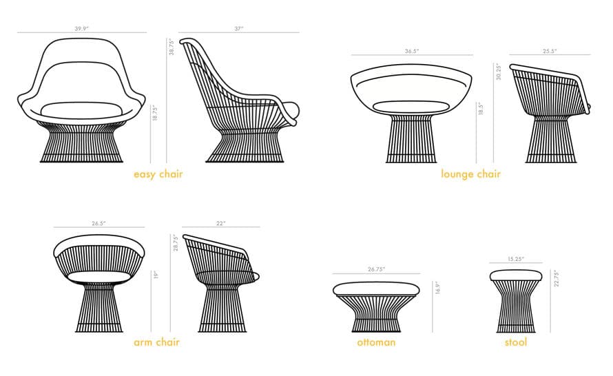 platner stool