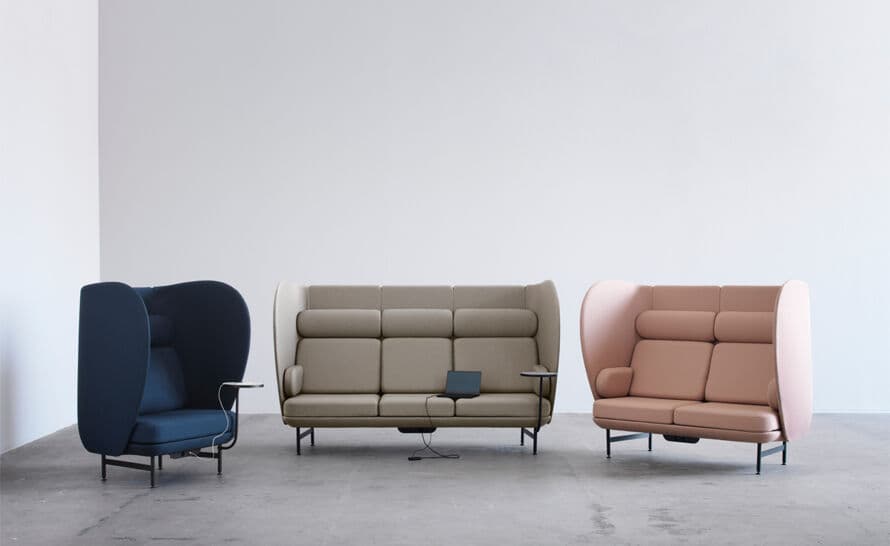 plenum three seat sofa