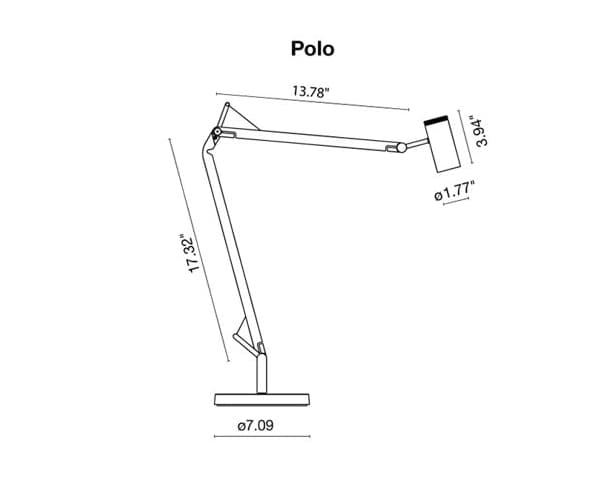 polo table lamp