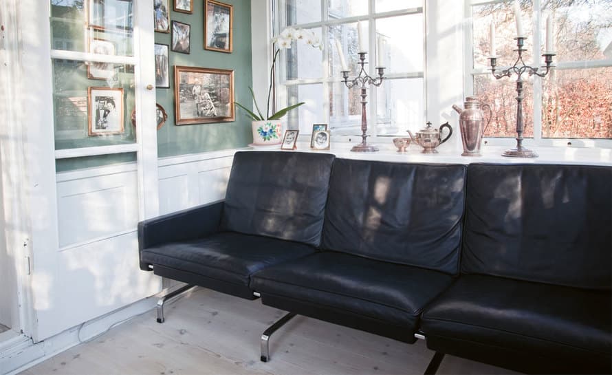 poul kjaerholm pk31 three seat sofa