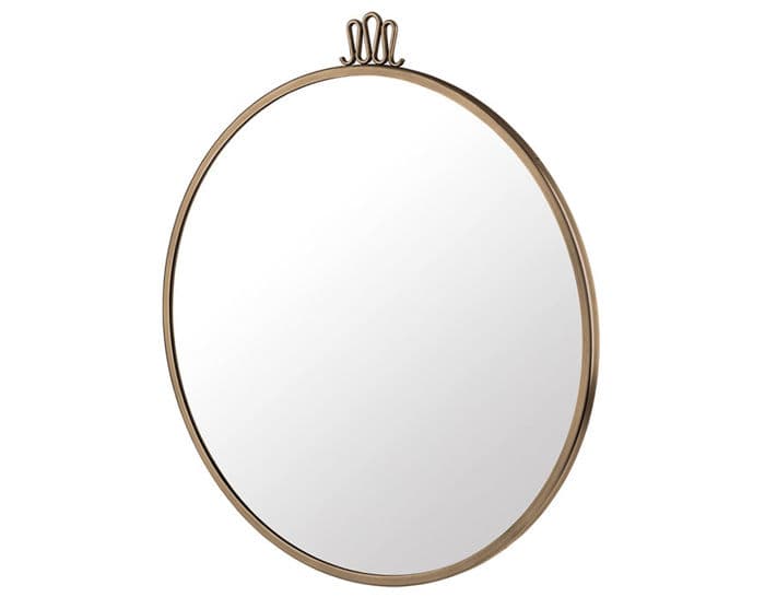 randaccio round wall mirror