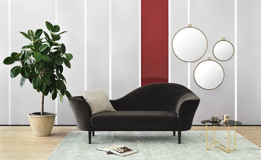 randaccio round wall mirror