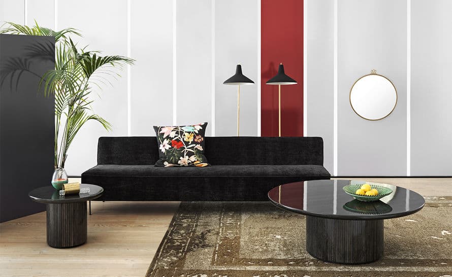 randaccio round wall mirror